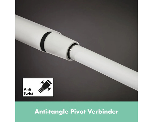 Anti-Dreh Pivot Verbinder