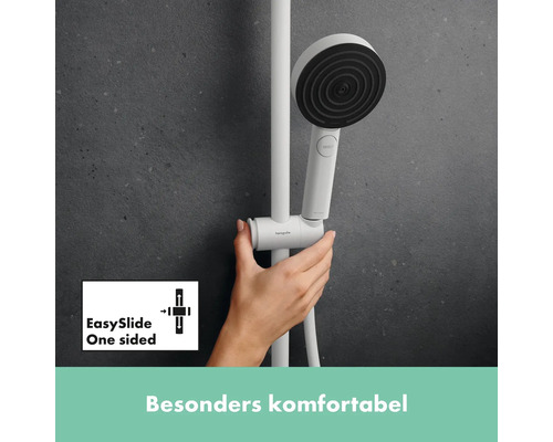 Brausestangenset mit Handbrause und EasySlide Funktion für Brausestange