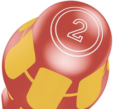 Kegelspielkegel mit der Zahl Zwei