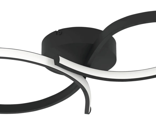 Moderne Deckenleuchte mit geschwungenem Design