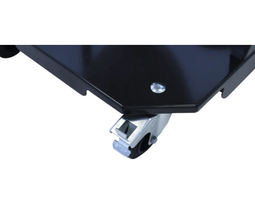 Rollbrett mit Feststellrolle