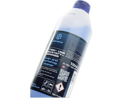 Flasche Ketten- und Werkstattreiniger von Bike Broz, 500 ml