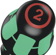 Hantel mit dem Gewicht von zwei Kilogramm.