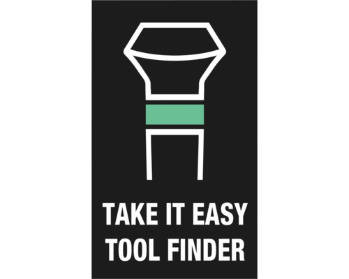 Take it Easy Tool Finder Symbol