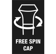 Freisdrehkappe Symbol