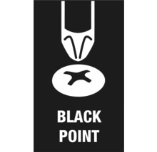 Symbol für Black Point Schraubendreher
