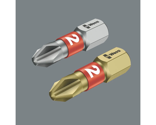 Zwei Schrauberbits Größe 2 von Wera