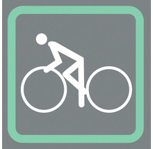 Fahrradweg Symbol