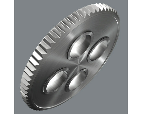 Metallzahnrad mit vier Öffnungen