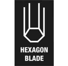 Symbol für Sechskantklinge