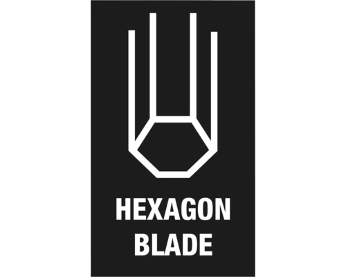 Symbol für Sechskantklinge