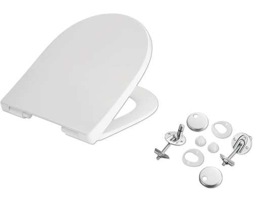 Toilettendeckel mit Befestigungsmaterial