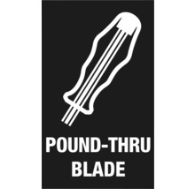 Symbol für durchgehende Klinge