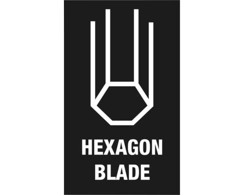 Symbol für Sechskantklinge