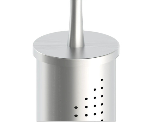 Silberner Verdampfer mit Löchern