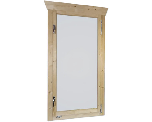 Holzfenster mit Fensterbeschlägen