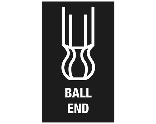 Symbol für Kugelende