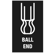 Symbol für Kugelende