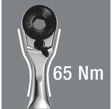 Wera Zyklop Mini 1 Ratsche Detailansicht mit 65 Newtonmeter Kapazität
