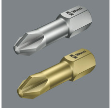 Zwei Wera Schrauberbits mit Kreuzschlitz