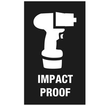 Symbol für Schlagfestigkeit