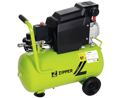 Zipper fahrbarer Kompressor mit 97 Dezibel Lautstärke