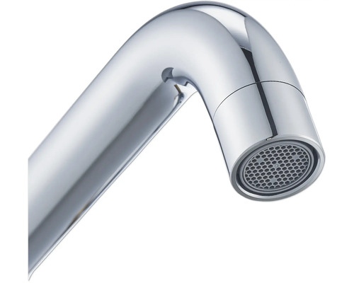 Wasserhahn aus Metall mit Wassersparfunktion