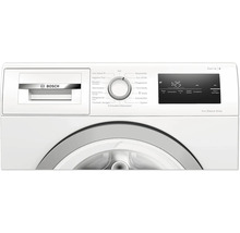 Bosch Waschmaschine der Serie 4 mit Programmwähler und digitaler Anzeige