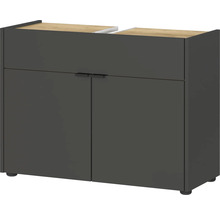 Unterschrank mit zwei Türen für ein Waschbecken