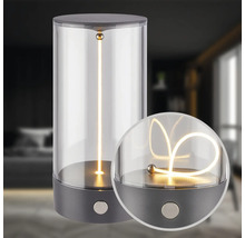 Dekorative Tischleuchte mit LED-Leuchtelement