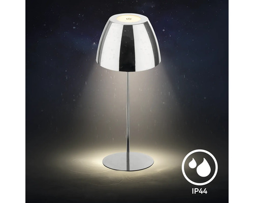 Dekorative Tischleuchte mit Schutzart IP44