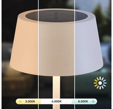 Solarleuchte mit einstellbarer Farbtemperatur von 3000K, 4000K und 6500K