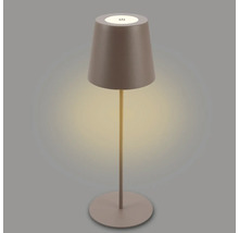 Aufsicht einer Tischlampe mit Lampenschirm und Fuß