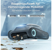 Aiper Scuba S1 2025, Poolroboter für Pools bis zu 150 m², kabellose Reinigung von Boden, Wänden und Wasserlinie, 15.900 l/h Durchflussrate, 180 Minuten Akkulaufzeit