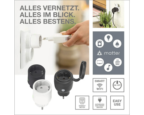 Smart Home Zwischenstecker zur Steuerung von elektronischen Geräten