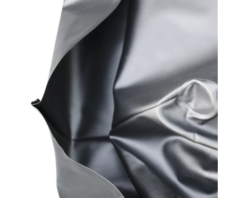 Geöffnete Verpackung aus Kunststofffolie