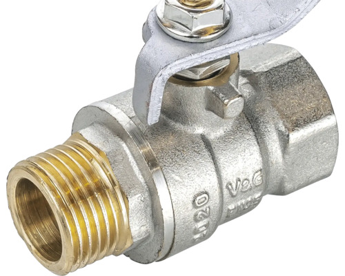 Metall-Kugelhahn mit Gewindeanschluss