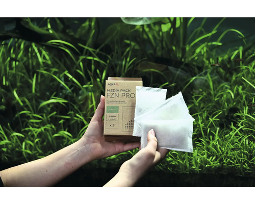 Aquael Media Pack FZN Pro für Aquarienfilter, zur Algenwachstumshemmung