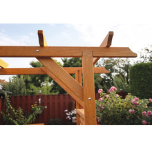 Pergola promadino Bamberg 200 x 51 x 208 cm braun