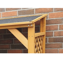 Kaminholzunterstand Speyer 119,5 x 68 x 148 cm honigbraun
