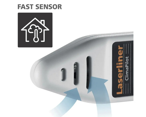Schneller Sensor zur Temperaturmessung in Innenräumen