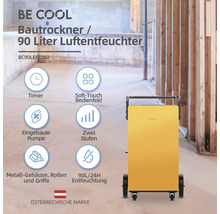 Be Cool Bautrockner mit 90 Liter Entfeuchtungsleistung