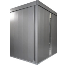 Gerätehaus Biohort Neo 2D Doppeltür 348 x 236 cm silber-metallic