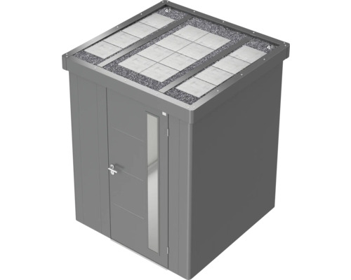 Gartenschrank mit Tür und Dach