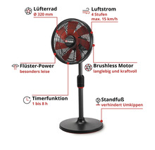 Einhell Standventilator mit Timerfunktion