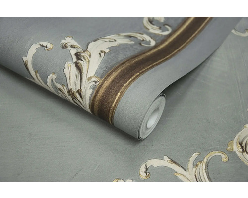 Tapetenrolle mit floralem Muster