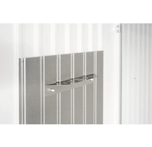 Gartenhaus Biohort AvantGarde Eco A7 Standardtür 260 x 300 cm silber-metallic