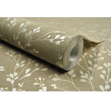 Tapetenrolle mit Blattmuster