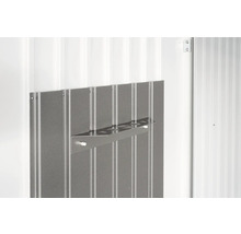 Gartenhaus Biohort AvantGarde Eco A3 Standardtür 180 x 300 cm quarzgrau-metallic
