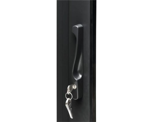 Türgriff mit Schlüssel im Schloss